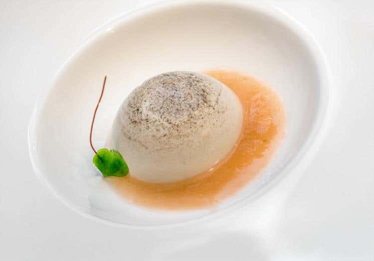 Panna cotta al fieno (Diego Rossi)